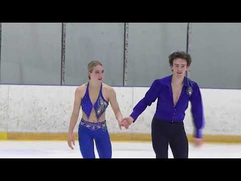Eva Pate - Logan Bye | Ice Dance Practice | 2025 Prevagen U.S. Figure Skating Champs