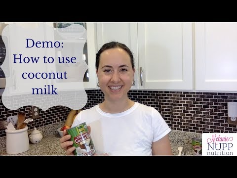 1st YouTube video about how many cups in a can of coconut milk
