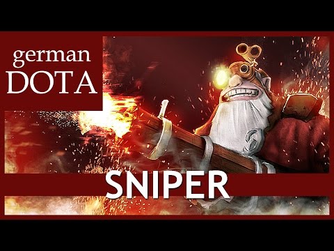 Dota 2 SNIPER - Road to 5k - Let's Play Dota 2 Gameplay German / Deutsch