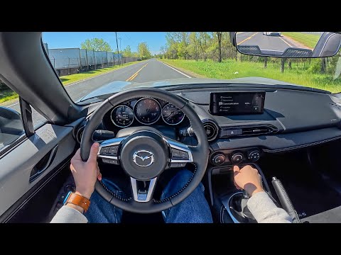 2025 Mazda MX-5 Miata Club - POV Test Drive (Binaural Audio)