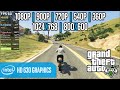 Intel HD 630 Grand Theft Auto V 1080p 900p 720p 540p 360p 1024x768 800x600