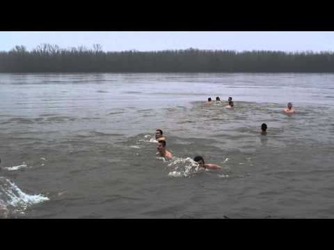 DALJ , BOGOJAVLJENJE 2015. PLIVANJE ZA KRST ČASNI