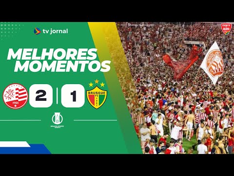 Náutico 2x1 Brusque- MELHORES MOMENTOS -SÉRIE C - 11.10.25  TV Jornal SBT 923 mil inscritos  Inscrever-se  3,5 mil