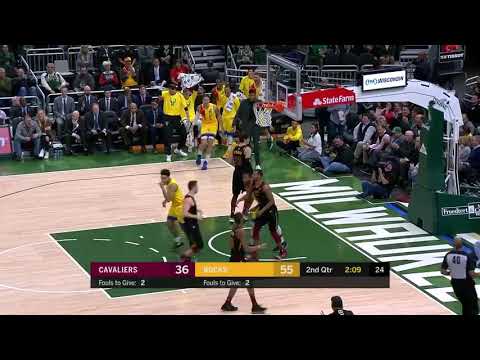 Sterling Brown treats the ring like a corrupt cop