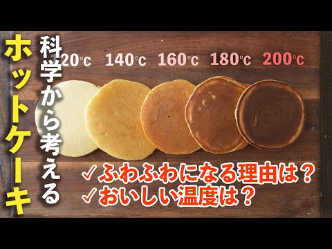 【失敗なし】科学で解き明かすホットケーキの作り方 Japanese Pancake Recipe | 樋口直哉 パンケーキ