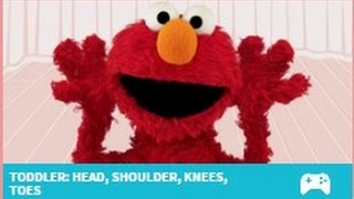 Elmo tooddler head knee shoulder toes song sesame street
