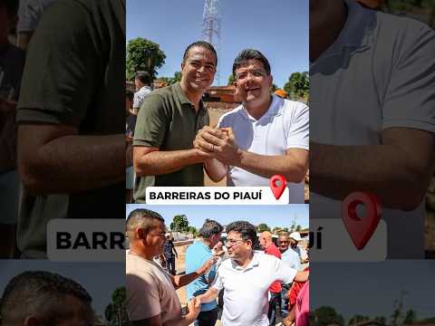 Em Barreiras do Piauí, importante município onde nasce o nosso Rio Parnaíba!