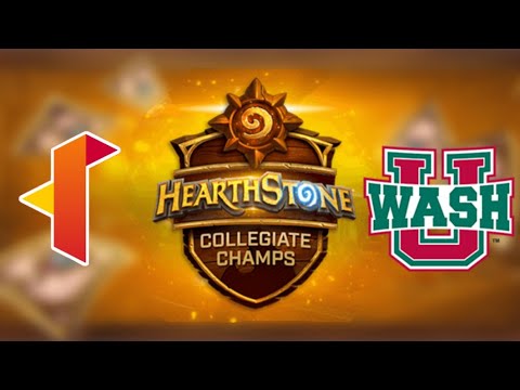 Illinois Tech Esports (Hearthstone) - Hearthstone Collegiate Championship vs WUSTL 'WashU B-Sports'