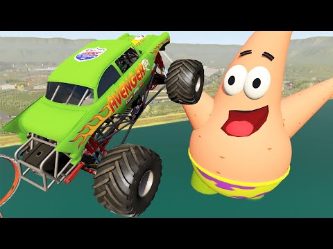 BeamNG Crazy Car Crashes and Jumps LIVE  #13 - Random Vehicles Total Destruction | Griff's Garage
