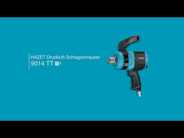 Video Teaser für HAZET Twin Turbo Schlagschrauber 9014TT ∙ Lösemoment 4100 Nm ∙ Hochleistungs-Doppelhammer-Schlagwerk