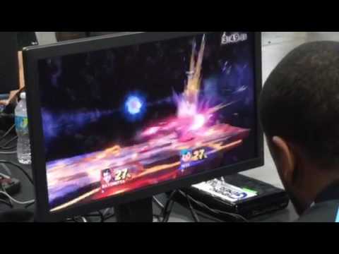 EVO 2017 NAKAT (Ness) vs. Captain Zack (Bayonetta) Smash 4 Losers Top 24