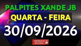 PALPITE DIA 30/09/2026 | JOGO DO BICHO TODAS AS LOTERIAS 