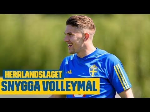 Drömmål på herrarnas träning!