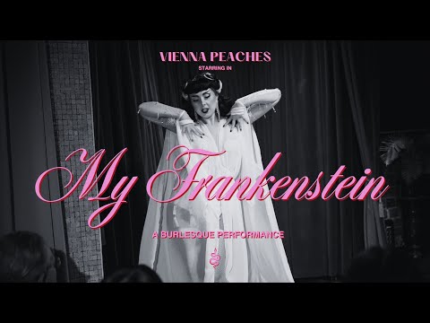 Bride of Frankenstein Burlesque Performance | Vienna Peaches Debut #burlesquedancer #showgirl