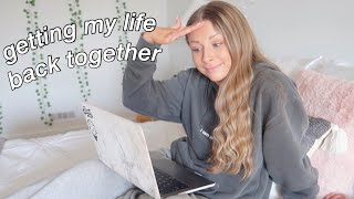 college day in my life: getting back into a ~routine~