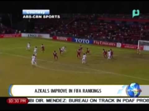 [NewsLife] Champions: Azkals improve in FIFA rankings  || June 5, 2014