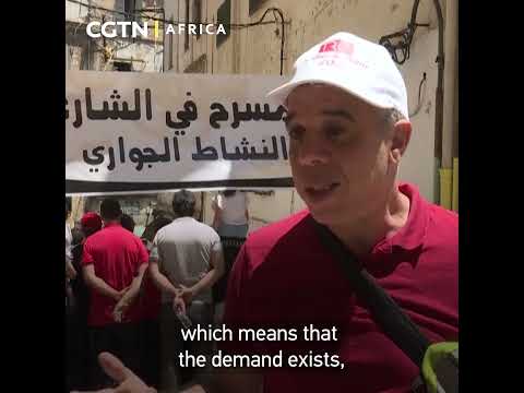 Algerian actors hope for street theatre revival