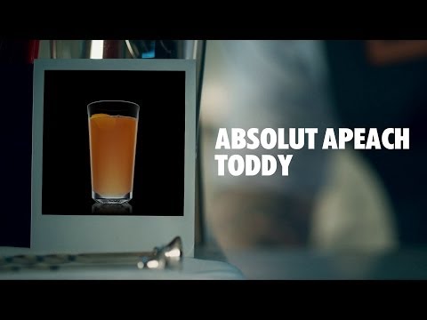 ABSOLUT APEACH TODDY DRINK RECIPE - HOW TO MIX