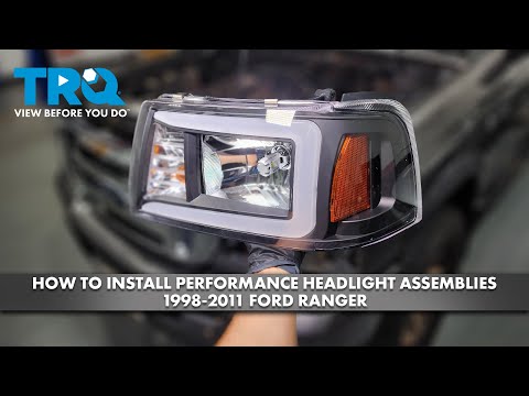 How to Install Performance Headlight Assemblies 1998-2011 Ford Ranger