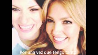 Sino A Ti (feat. Thalia) - Laura Pausini (+ Lyrics)