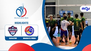Download lagu Samator 3-0 Bharata Muda | Highlight Piala Ketum PP PBVSI | Moji mp3