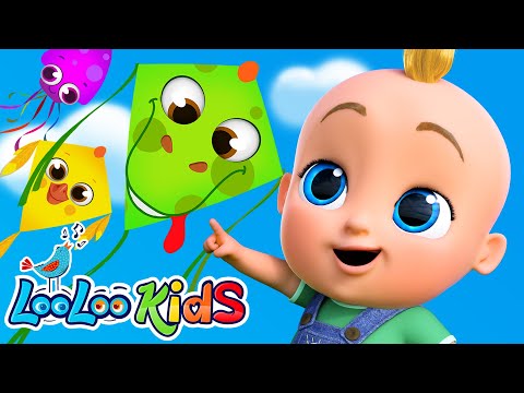 🪁Let's Fly a Kite - Summer Fun - (Official Video) - LooLoo Kids Nursery Rhymes & Kids Songs