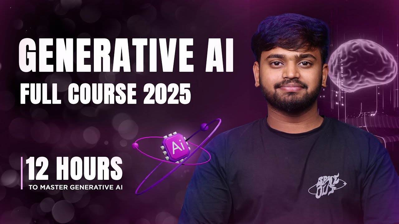 Generative AI Full Course (2025) | Gen AI Complete Course | Intellipaat