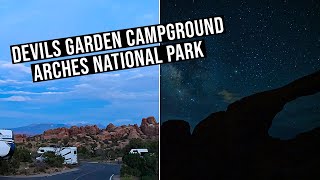 Arches National Park Campground DRIVE THROUGH | Devils Garden Camping in Arches