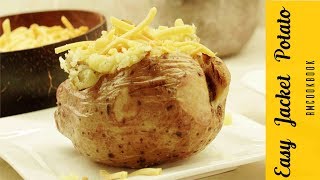 cooking jacket potatoes in microwave and oven