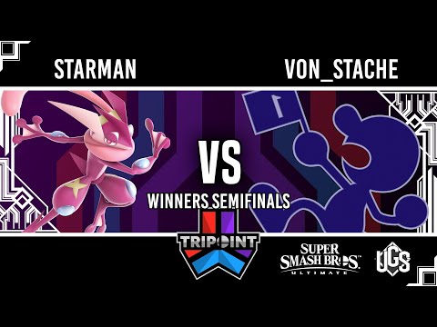 Tripoint Smash 187  -  Winners Semifinals  -  Starman(Greninja) Vs. Von_Stache(Mr Game and Watch)
