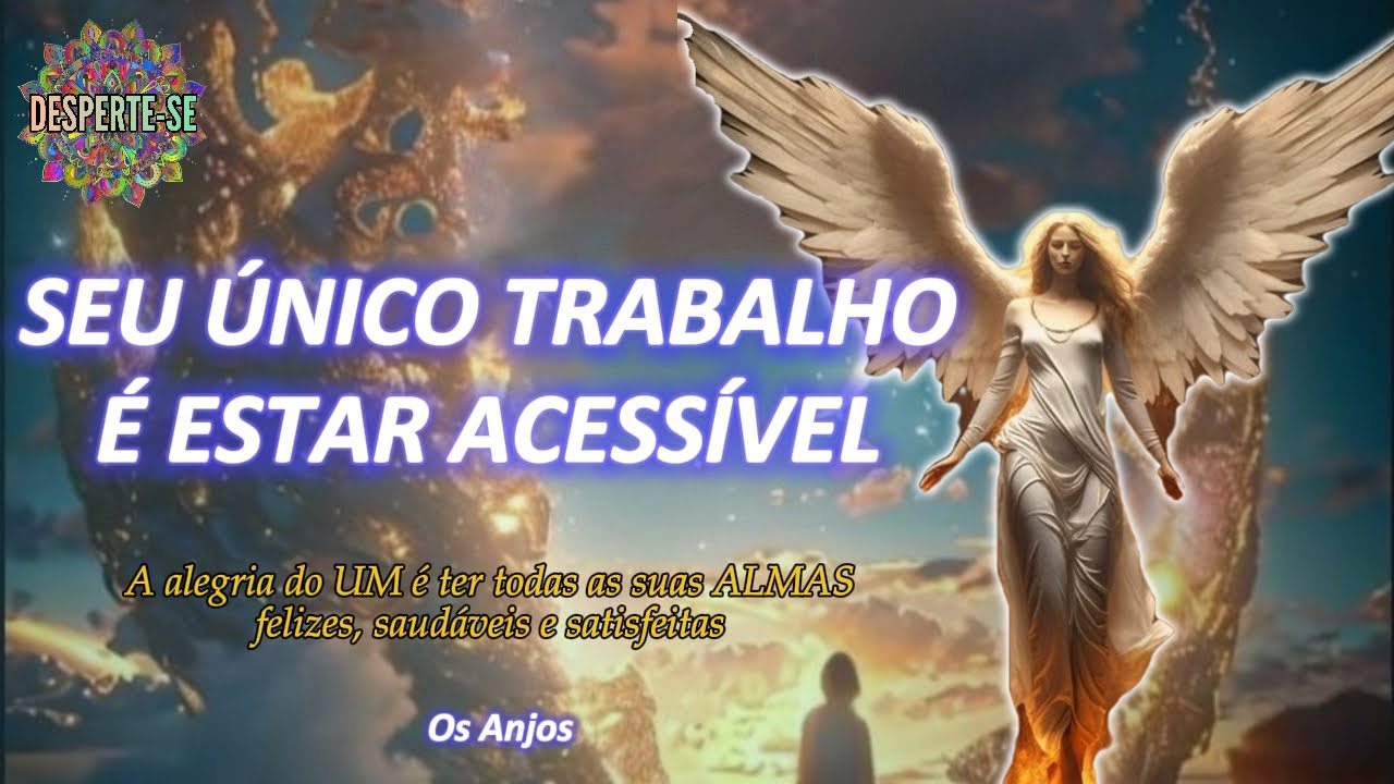 SEU ÚNICO TRABALHO É ESTAR ACESSÍVEL - Os Anjos