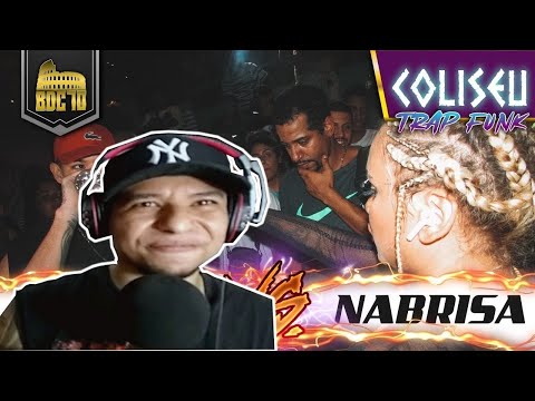 ROCKEIRO REAGINDO A (FICOU TENSO 🔥🔥) NABRISA X APOLLO (SP) - BATALHA DO COLISEU - EDIÇÃO 70  - |🦡🍯