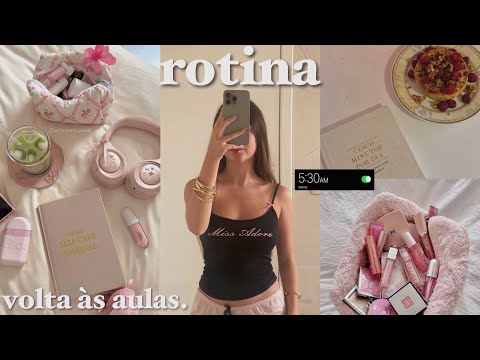 back to school routine: waking up at 5 am 🌟