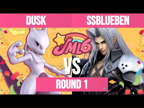 Dusk (Mewtwo) vs SSBlueBen (Sephiroth) - JMLeague6 Round 1