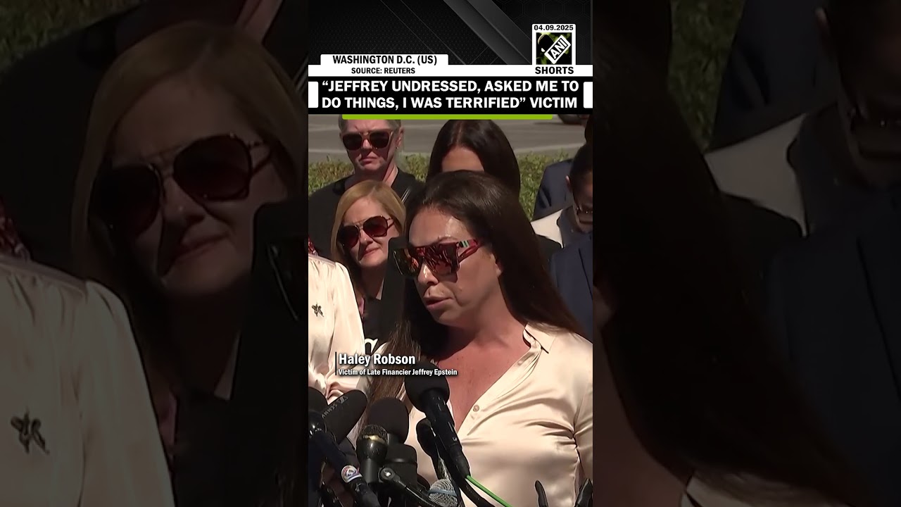 “Jeffrey undressed, asked me to do things, I was terrified…” Epstein survivor breaks silence