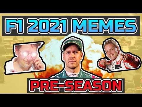 F1 MEMES 2021 Pre-Season TESTING + CAR REVEAL MEME REVIEW!