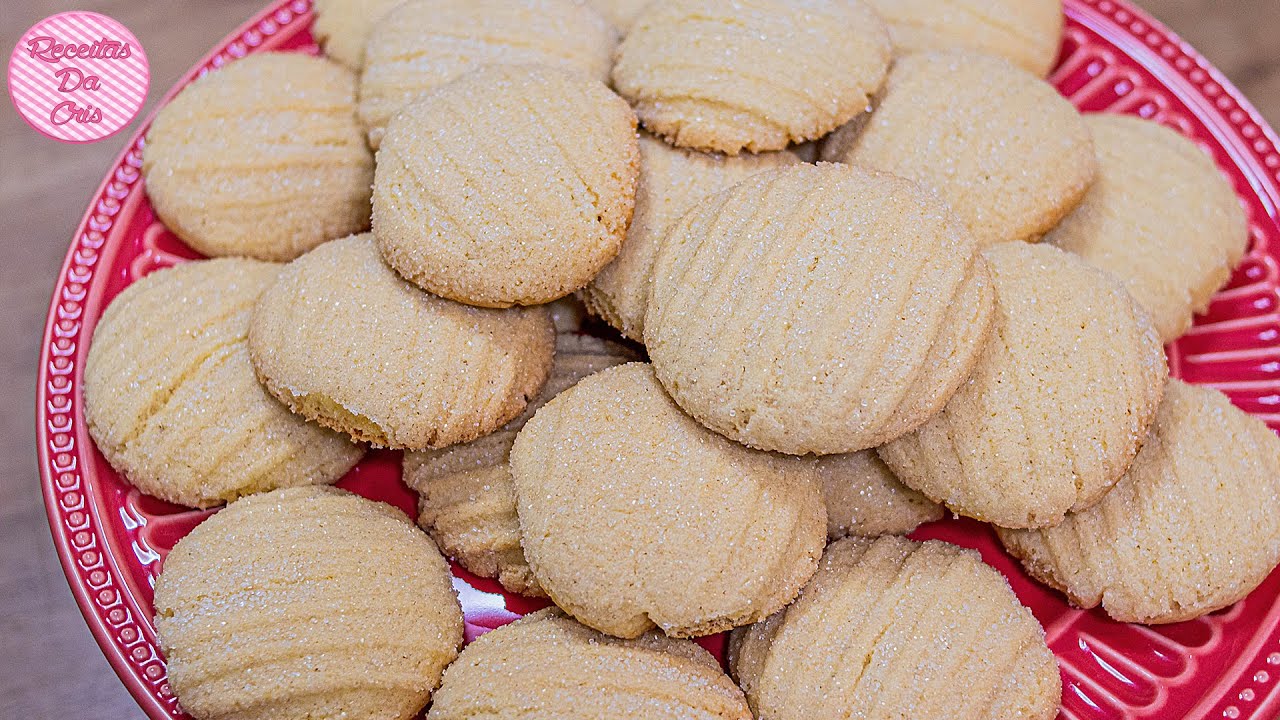 BOLACHA CASEIRA AÇUCARADA DE PADARIA | ECONOMICA E FACIL | RECEITAS DA CRIS