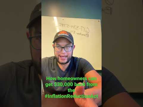 How you can get $30k through the inflation reduction act