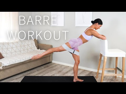 35 MIN FULL BODY BARRE || At-Home Sculpting Workout