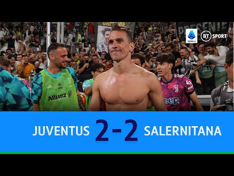 Juventus v Salernitana (2-2) | VAR & Red Card Controversy Causes Chaotic Finale | Serie A Highlights