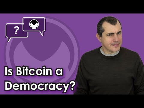 Bitcoin Q&A: Is Bitcoin a Democracy? Video