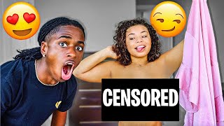 Boyfriend&#39;s Reaction To Me Walking Around N@K3D..