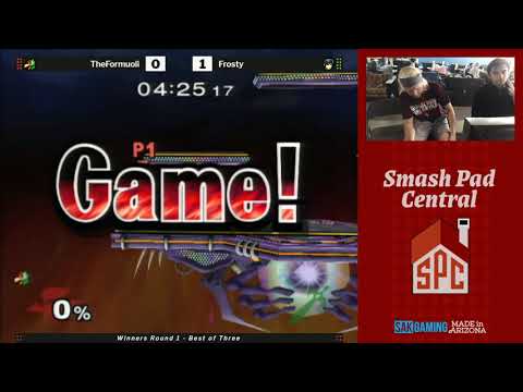 SPC 164 SSBM Winners Round 1 TheFormuoli (Falco) vs. Frosty (Marth)