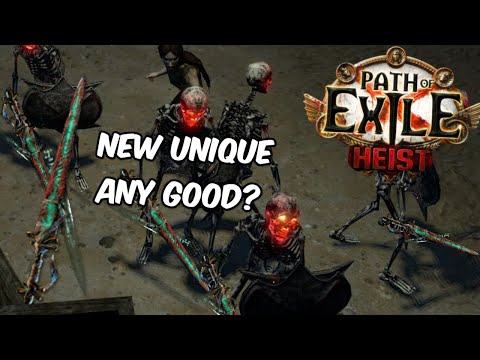Iron Mass Poison Skeletons Build | PoE Heist 3.12