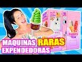 24 HORAS COMIENDO EN MAQUINAS EXPENDEDORAS RARAS En SINGAPORE - RETO - SandraCiresArt