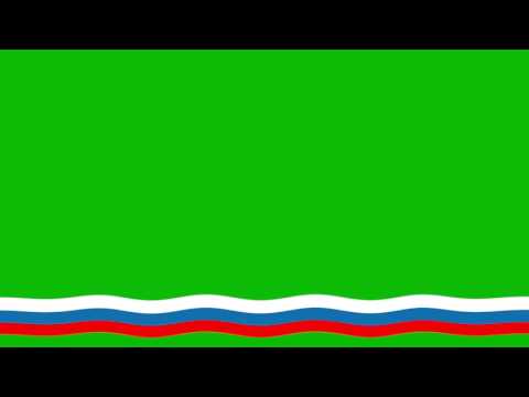 Футаж лента 3 цвета Белый Синий Красный на хромакей/ GreenScreen Ribbon White, blue, red.