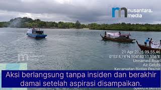 Gelombang Kemarahan Nelayan Desa Kelong: Pulau Poto Dikepung Spanduk