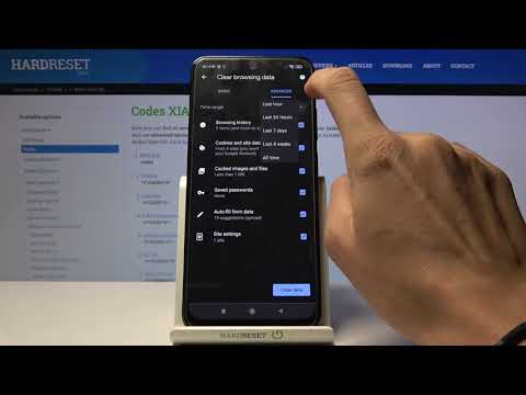 How to Clear Browsing Data on XIAOMI Redmi Note 10S - Reset Chrome History