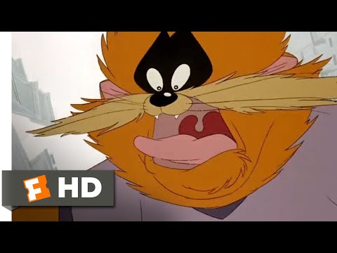 An American Tail: Fievel Goes West (1991) - The Dog Chase Scene (3/10) | Movieclips