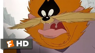 An American Tail: Fievel Goes West (1991) - The Dog Chase Scene (3/10) | Movieclips